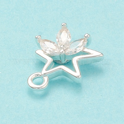 Подвески из прозрачного стекла KK-P228-11S-1