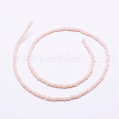 Непрозрачное стекло бисер нитей EGLA-K010-B04-1