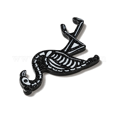 Непрозрачные подвески из акрила с двухсторонним принтом SACR-F007-01C-1