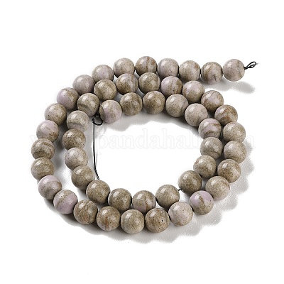 Натуральные бусины из радужного алашанского агата G-NH0022-A09-02-1