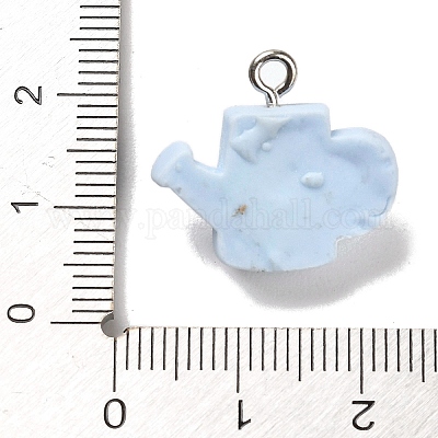 Подвески из непрозрачной смолы RESI-G097-01E-1