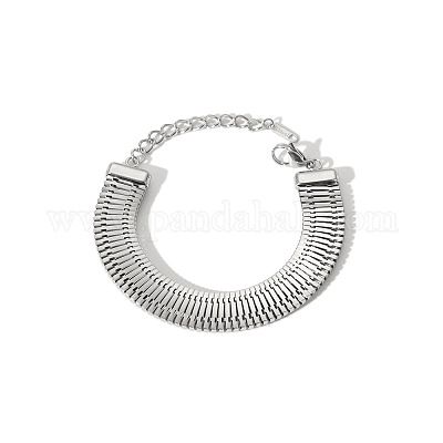 Комплекты браслетов и ожерелий из нержавеющей стали 304 для женщин QZ7044-1-1