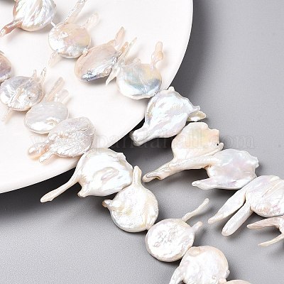 Натуральный жемчуг в стиле барокко кеши PEAR-S018-06F-1