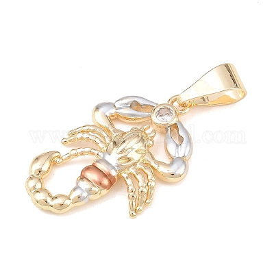 Латунные подвески KK-K409-02G-1