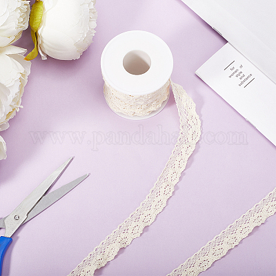7.5 ярд полиэстер эластичная кружевная отделка OCOR-GF0003-51A-1