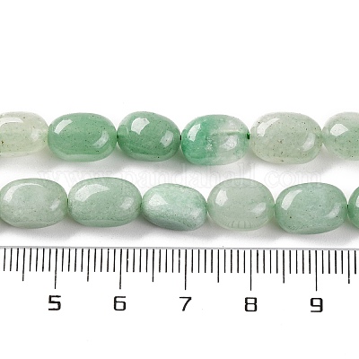 Естественный зеленый авантюрин бисер нитей G-G146-A33-01-1