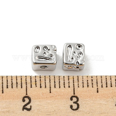 Латунные бусины KK-D090-08P-1