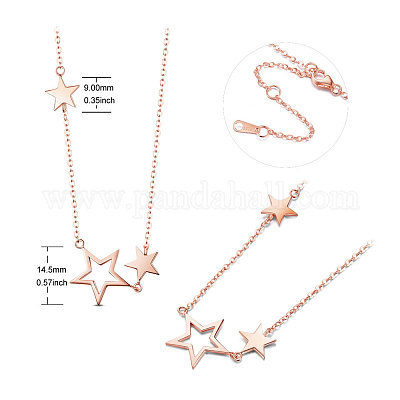 925 ожерелье из стерлингового серебра JN729B-1