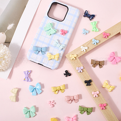 Кабошоны из смолы 80шт 4 стиля CRES-SC0003-06C-1