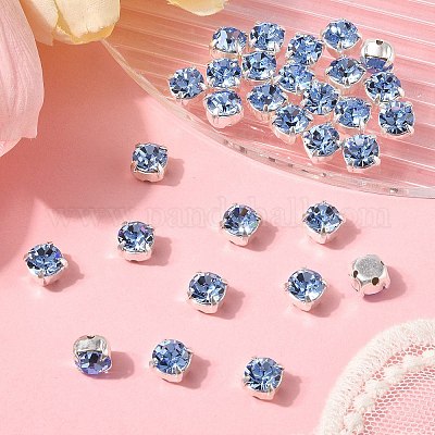 Preciosa® maxima crystal в пришивной чашке X-PRC-SS29-30020-S-1