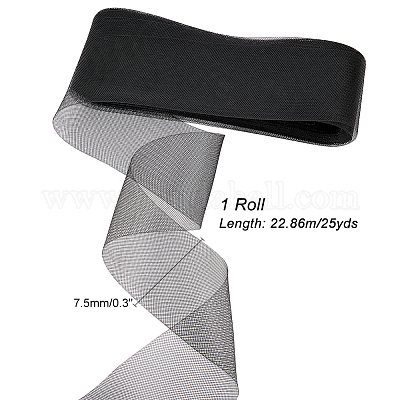 25 ярд полиэстеровых декоративных сетчатых лент OCOR-NB0001-71A-1