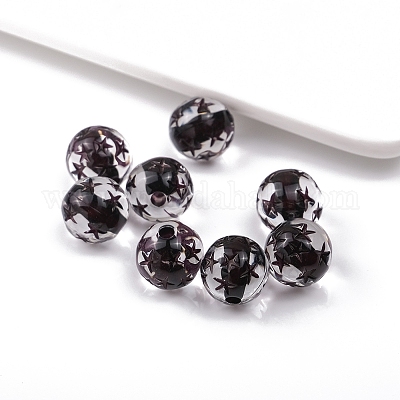 Прозрачные акриловые бусины&nbsp;LS-PW-WG13D30-09-1