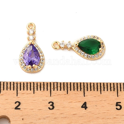 Стеклянные подвески KK-P260-10G-1