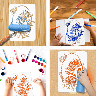 Трафареты для рисования домашних животных&nbsp;DIY-WH0421-0055-1