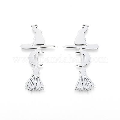 Не тускнеющие большие подвески из нержавеющей стали на Хэллоуин 201 STAS-N090-LA984-1-1