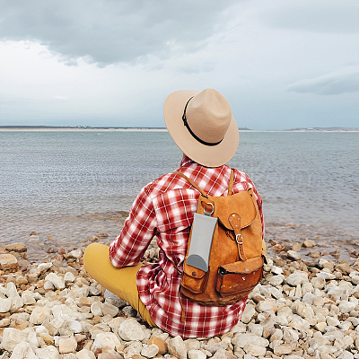 Ahademaker 3 шт. 3 цвета чехол для очков из искусственной кожи без застежки AJEW-GA0005-25-1