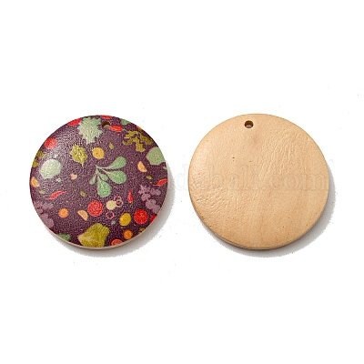 Печатные подвески дерева WOOD-X0004-18-1