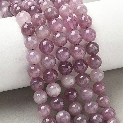 Природного розового кварца нитей бисера G-Z115-C02-8mm-1