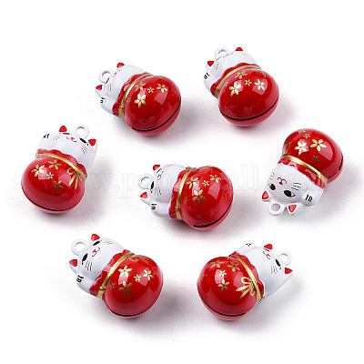 Выпечка расписные латунные колокольчики X-KKB-S002-010C-1