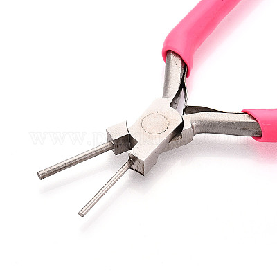 65# стальные круглогубцы с пластиковыми ручками TOOL-N008-01-1