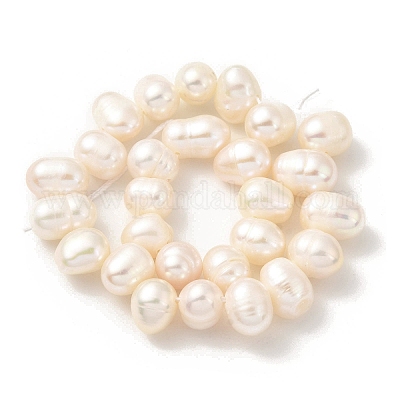 Нити из натурального культивированного пресноводного жемчуга PEAR-A006-29C-1