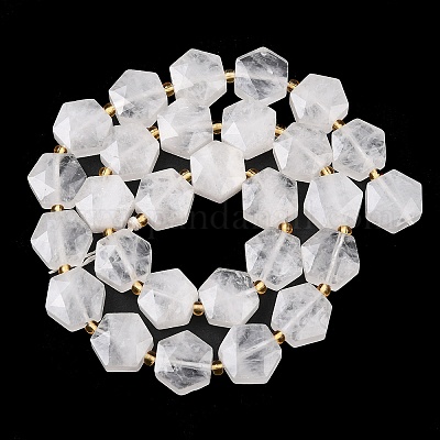 Природных кристаллов кварца бисер нитей G-G144-A05-01-1