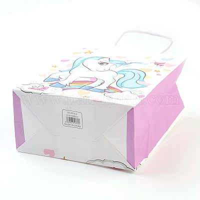 Прямоугольные бумажные пакеты AJEW-G019-05S-02-1