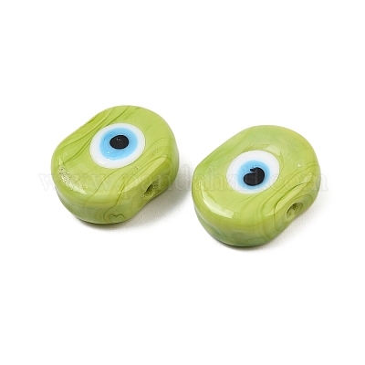 Ручной зло бусины глаз LAMP-G168-02K-1