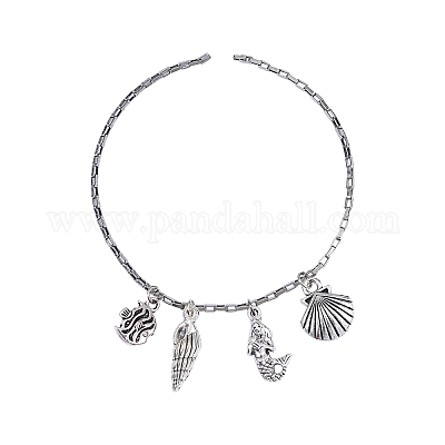 100 шт. 10 стиля подвески из сплава в тибетском стиле TIBEP-CJ0001-36-1