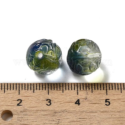 Прозрачные стеклянные бусины&nbsp;GLAA-D025-03C-1