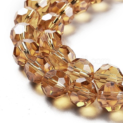 Гальванизируйте прозрачное стекло бисер нитей EGLA-A035-T10mm-A17-1