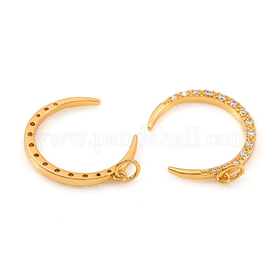 Латунные микро проложить кубического циркония подвески KK-I672-35-1