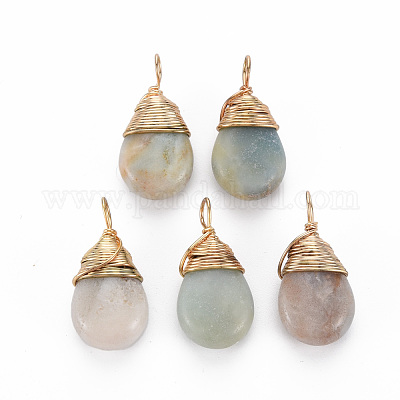 Подвески из натуральных цветов амазонита G-S359-294E-1