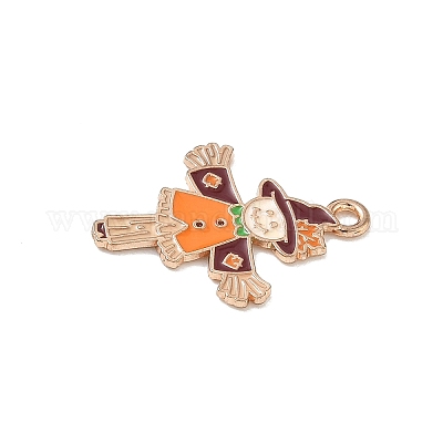 Подвески из сплава с эмалью ко дню благодарения ENAM-I077-01KCG-05-1