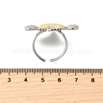 Манжеты из латуни с микро паве кубический цирконий для женщин RJEW-F184-01A-GP-1