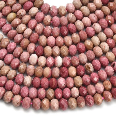 Природные родонит бисер нитей G-Z111-A15-01-1
