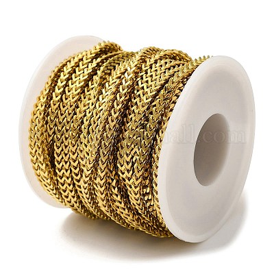 Ионное покрытие (ip) цепи из нержавеющей стали 304 CHS-C013-01B-G-1