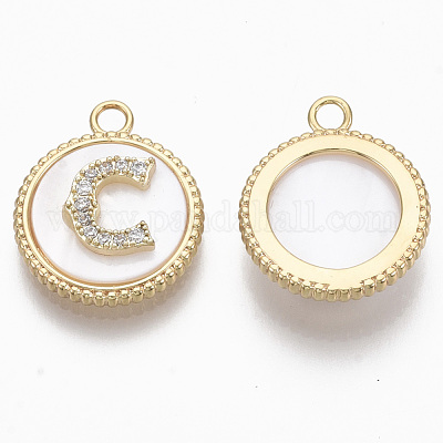 Латунные микро проложить кубического циркония подвески KK-R130-034-C-NF-1