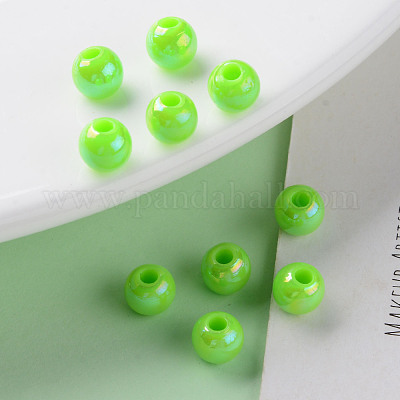 Непрозрачные акриловые бусины MACR-S370-D6mm-A06-1