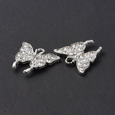 Подвески из сплава и страза ALRI-O013-01P-1