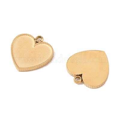 Оправы для подвесок из нержавеющей стали 304 в виде кабошонов STAS-L022-538G-1