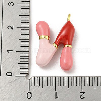 Латунь эмаль подвески X-KK-E093-03G-N-1