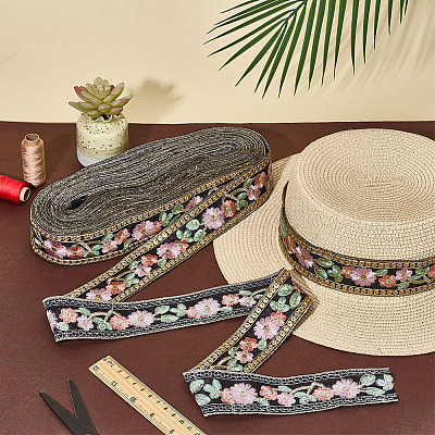 Этническая полиэстеровая лента OCOR-WH0109-038B-1