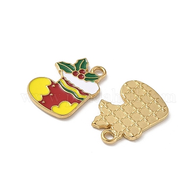 Подвески из нержавеющей стали 304 с эмалью STAS-L300-012G-21-1