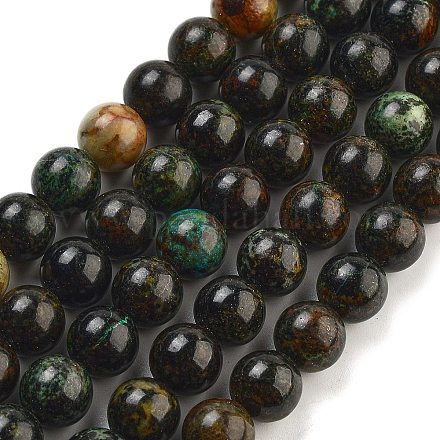 Натуральные нитки из бисера азурита G-Z063-A04-01-1