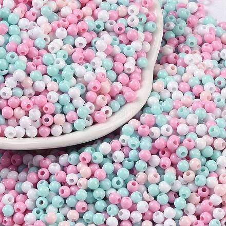 Непрозрачные акриловые бусины X1-OACR-H118-07A-07-1