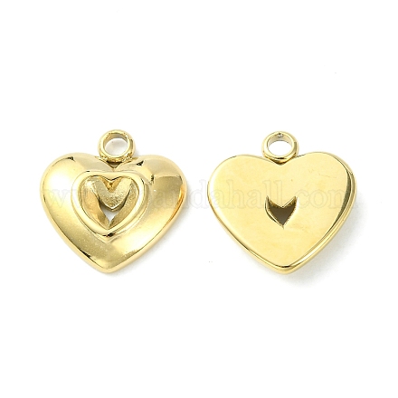 Подвеска из нержавеющей стали 304 со стразами STAS-L269-017G-1