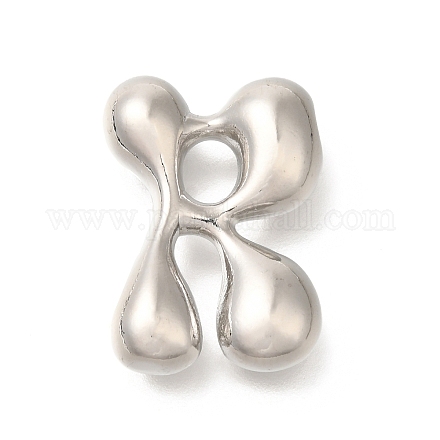 Стойки обшивки латунные бусины KK-S051-01P-R-1