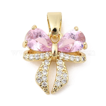 Латунные микро проложить кубического циркония подвески KK-C141-08G-1