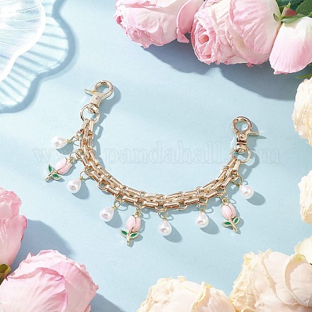 Ремни для коротких сумок с цепочкой из сплава AJEW-BA00165-01-1